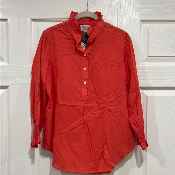 Tuckernuck Teagan Popover Womens Pink Size Small - Picture 1 of 7